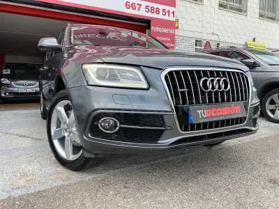 Usado Audi Q5 S-Line 190 CV (139 kW) 2015 Gris / plata SUV