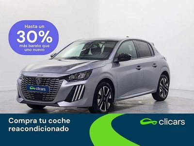 Usado Peugeot 208 Allure 101 CV (74 kW) 2025 Plateado Utilitario