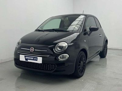 Usado Fiat 500 Lounge 71 CV (52 kW) 2020 Negro Berlina