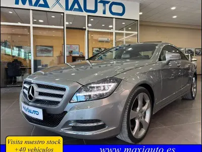 Usado Mercedes CLS350 265 CV (194 kW) 2012 Gris / plata Berlina