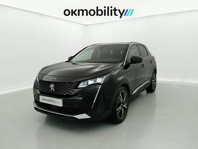 Negro perla nera Usado 2022 Peugeot 3008 GT | 21.500 € (Precio justo)