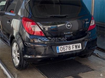 Usado Opel Corsa Enjoy 90 HP (66 kW) 2007 Preto Citadino