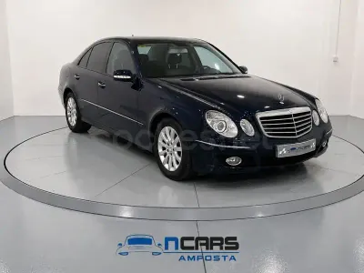 Usado Mercedes E350 Avantgarde 272 CV (200 kW) 2008 Azul Berlina