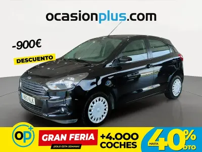 Usado Ford Ka 70 CV (51 kW) 2018 Negro Berlina