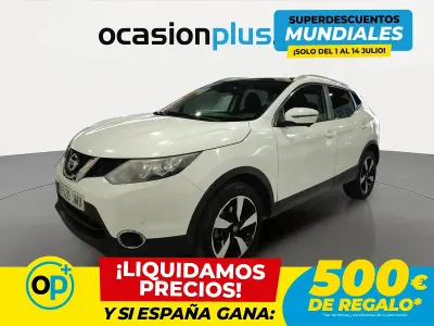 Usado Nissan Qashqai N-Connecta 110 CV (80 kW) 2016 Blanco SUV