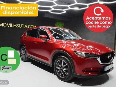 Usado Mazda CX-5 150 CV (110 kW) 2017 Granate SUV