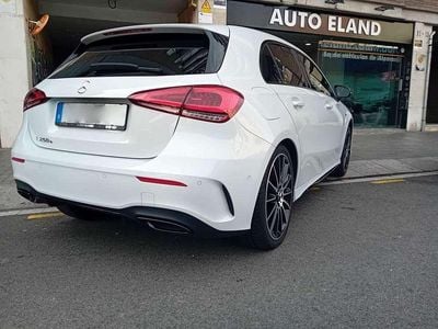 Usado Mercedes A250 AMG line 218 CV (160 kW) 2020 Blanco Berlina