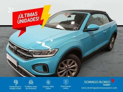 Usado VW T-Roc Edition 110 CV (80 kW) 2022 Azul SUV