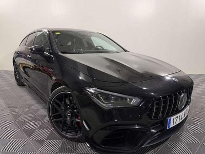 Usado Mercedes CLA45 AMG Shooting Brake AMG 421 CV (309 kW) 2020 Negro Familiar