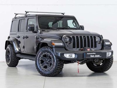 Negro Usado 2022 Jeep Wrangler Unlimited Sahara SUV | 64.990 €