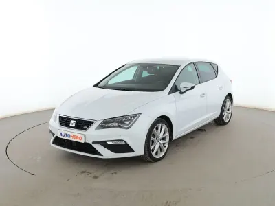 Usado Seat Leon FR 150 CV (110 kW) 2019 Blanco Berlina