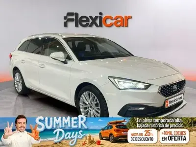 Usado Seat Leon XCELLENCE 204 CV (150 kW) 2021 Blanco Berlina