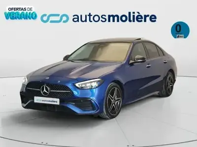 Usado Mercedes C300e 313 CV (230 kW) 2024 Azul Berlina