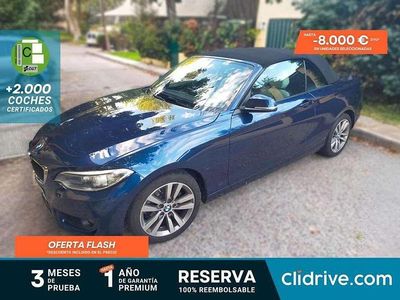Usado BMW 218 150 CV (110 kW) 2017 Azul Coupe