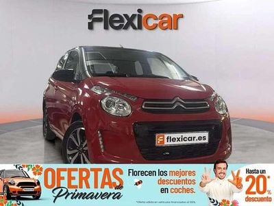 Usado Citroën C1 Shine 72 CV (52 kW) 2019 Rojo Utilitario