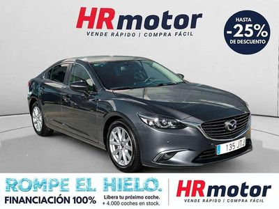 Usado Mazda 6 Style 151 CV (111 kW) 2016 Gris Berlina
