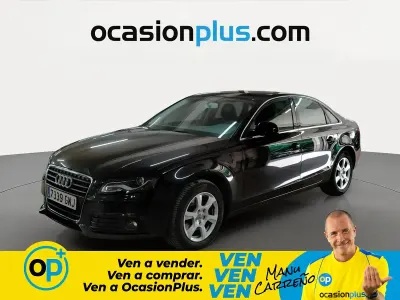 Usado Audi A4 143 CV (105 kW) 2009 Negro Berlina