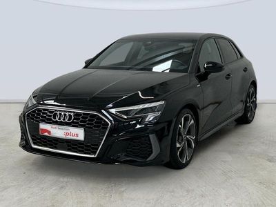 Usado Audi A3 S-Line 150 CV (110 kW) 2022 Negro Berlina