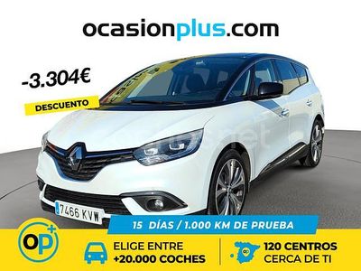 Blanco Usado 2019 Renault Grand Scénic IV Zen Monovolumen | 18.090 € (Un poco caro)