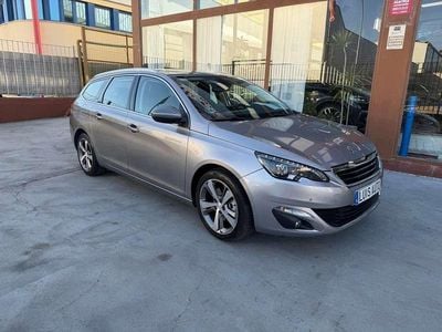 Usado Peugeot 308 SW Allure 150 CV (110 kW) 2015 Gris Familiar