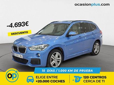 Azul Usado 2016 BMW X1 SUV | 21.297 € (Precio justo)
