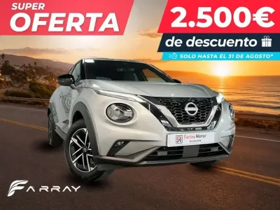 Usado Nissan Juke N-Connecta 114 CV (83 kW) 2025 Plateado SUV