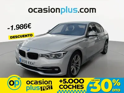 Usado BMW 320 184 CV (135 kW) 2018 Gris Berlina