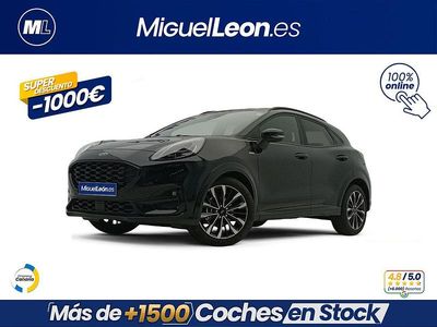 Negro Usado 2021 Ford Puma ST-Line SUV | 17.485 € (Precio justo)