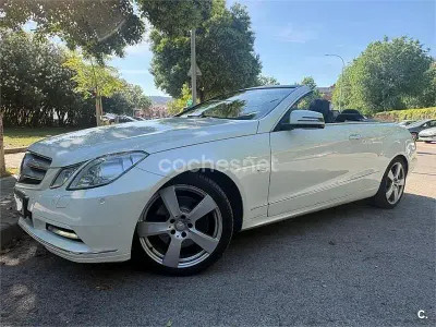 Usado Mercedes E350 252 CV (185 kW) 2012 Blanco Descapotable