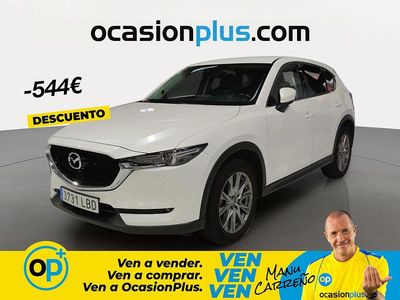 Usado Mazda CX-5 150 CV (110 kW) 2019 Blanco SUV