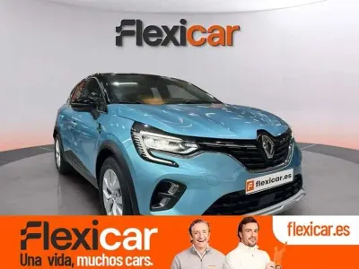 Usado Renault Captur Intens 91 CV (66 kW) 2021 Azul SUV