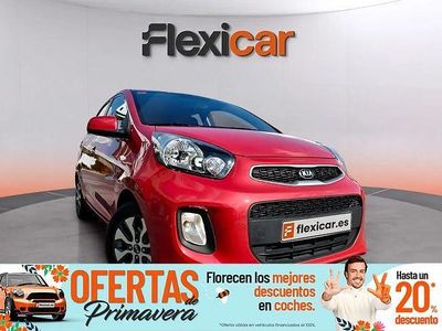 Usado Kia Picanto 66 CV (48 kW) 2017 Rojo Utilitario