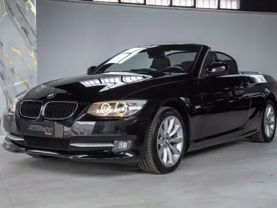 Usado BMW 320 Cabriolet Exclusive 170 CV (125 kW) 2012 Negro Descapotable