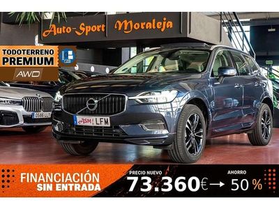 Begagnad Volvo XC60 Business Edition 392 HK (288 kW) 2020 Blå SUV