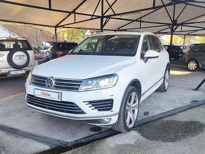 Usado VW Touareg R-line 262 CV (192 kW) 2015 Blanco SUV