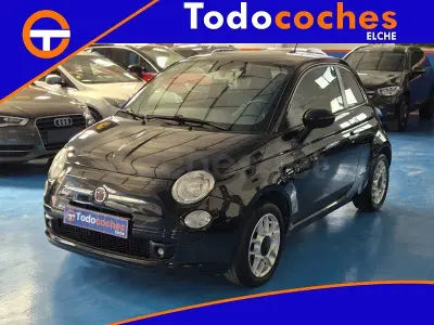 Usado Fiat 500 Sport 75 CV (55 kW) 2009 Negro Descapotable