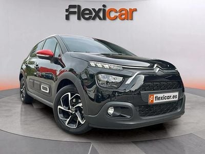 Usado Citroën C3 Feel 110 CV (80 kW) 2021 Negro Utilitario