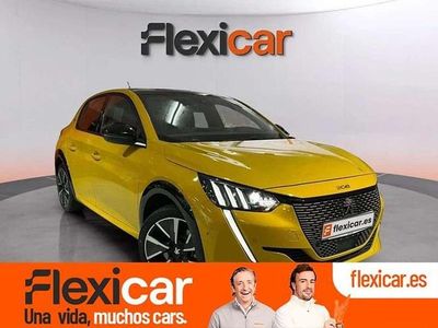 Usado Peugeot e-208 GT 100 kW (136 CV) 2022 Amarillo Utilitario