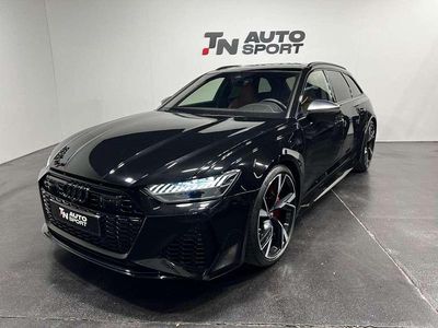 Usado Audi RS6 600 CV (441 kW) 2020 Negro Familiar
