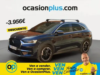 Usado DS Automobiles DS7 Crossback Grand Chic 300 CV (220 kW) 2020 Azul SUV