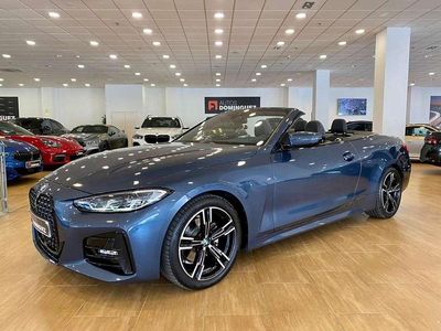 Usado BMW 420 190 CV (139 kW) 2022 Azul Descapotable