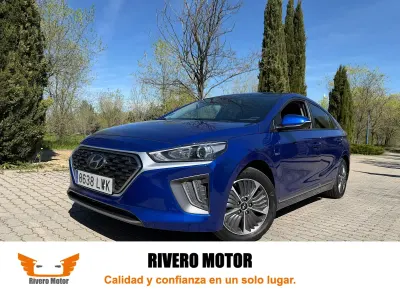Usado Hyundai Ioniq 141 CV (103 kW) 2022 Azul Utilitario