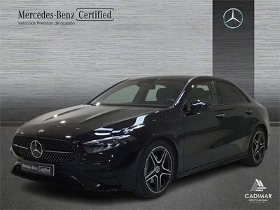 Begagnad Mercedes A180 AMG line 136 HK (100 kW) 2024 Svart Sedan