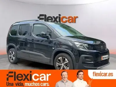 Usado Peugeot Rifter GT 130 CV (95 kW) 2021 Negro Monovolumen