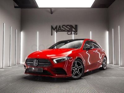 Usado Mercedes A180 116 CV (85 kW) 2018 Rojo Berlina