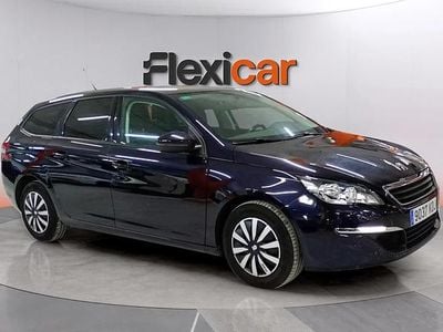 Usado Peugeot 308 SW Active 131 CV (96 kW) 2017 Negro Familiar