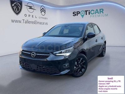 Usado Opel Corsa GS Line 100 CV (73 kW) 2022 Negro Utilitario