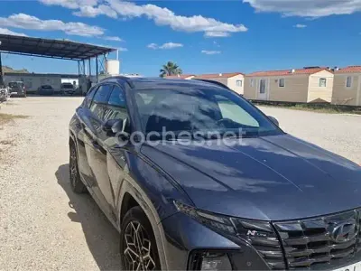 Usado Hyundai Tucson N Line 150 CV (110 kW) 2022 Gris / plata SUV