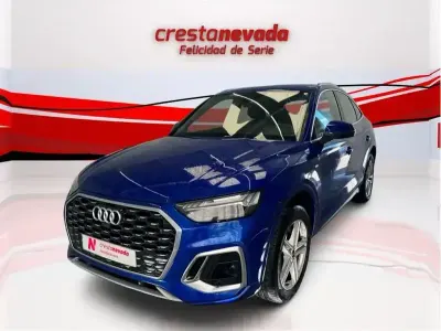 Usado Audi Q5 S-Line 204 CV (150 kW) 2023 Azul SUV