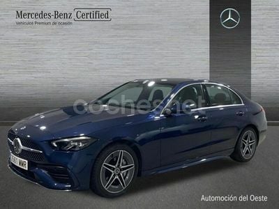 Azul Usado 2024 Mercedes C200 Berlina | 38.900 € (Buen precio)